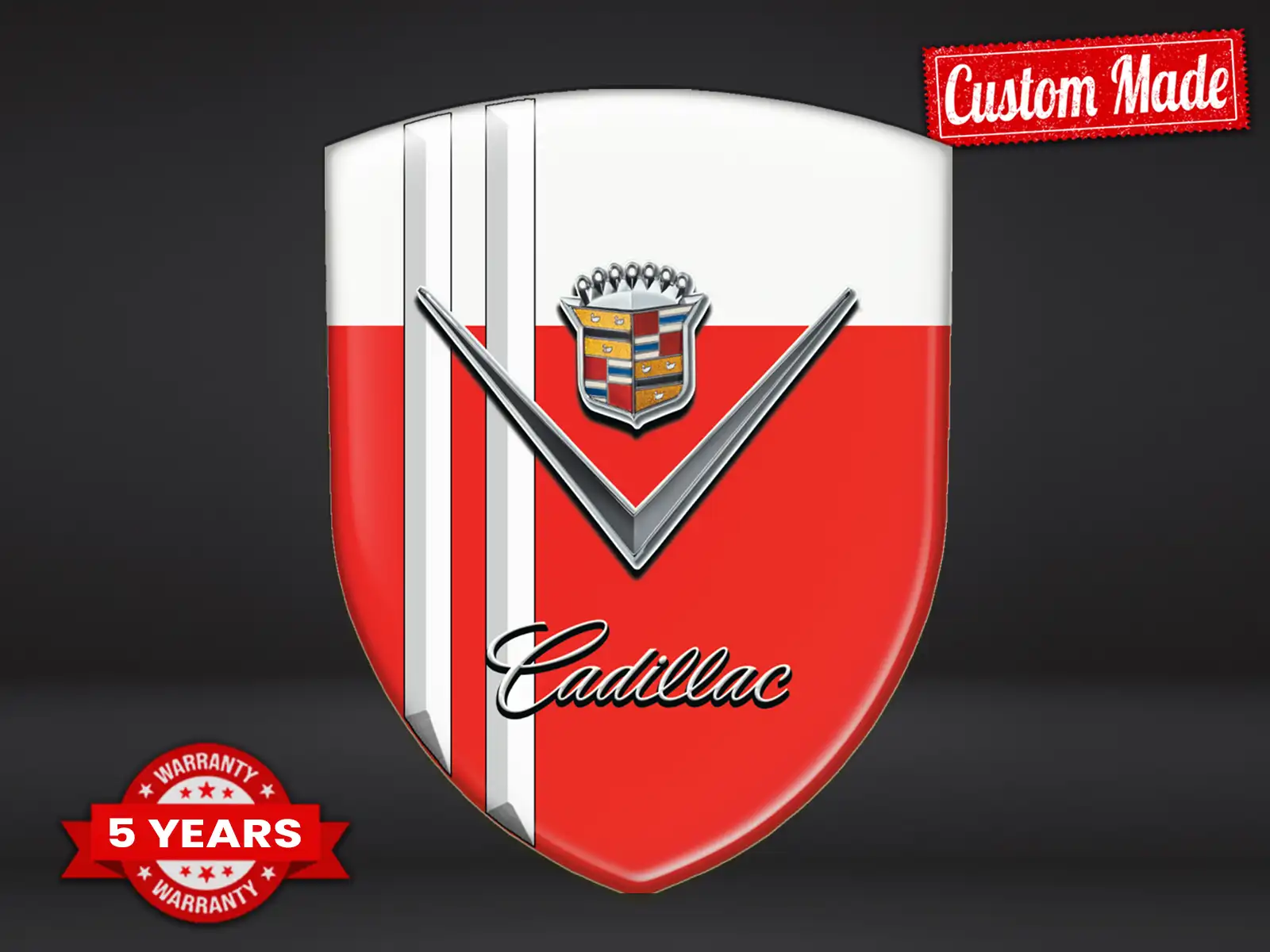 Cadillac Pegatinas Negocio Personalizadas X Máximo Resistente ST